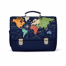 Портфель Medium World Map от бренда Caramel et Cie