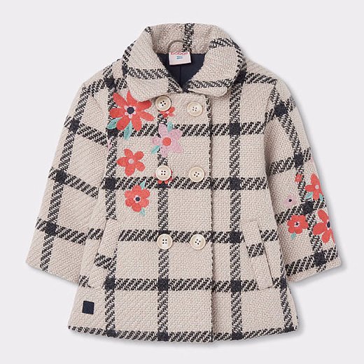 Пальто Cage and Flowers от бренда Boboli