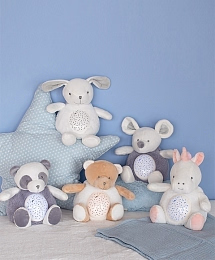 Ночник-проектор музыкальный Панда 20 см от бренда Doudou et Compagnie