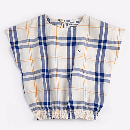 Блузка Fun Tartan от бренда Bobo Choses