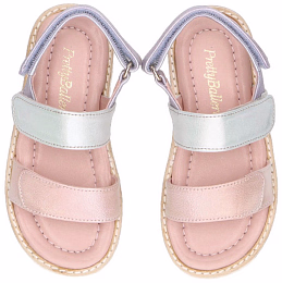 Сандалии разноцветные на липе от бренда PRETTY BALLERINAS