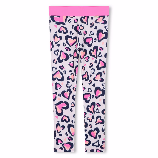 Легинсы Print Hearts от бренда Billieblush