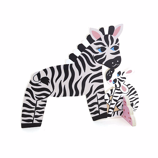 Деревянный крокет Мать и дитя от бренда Vilac