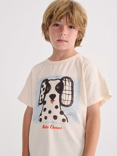 Футболка Van Dog от бренда Bobo Choses Белый
