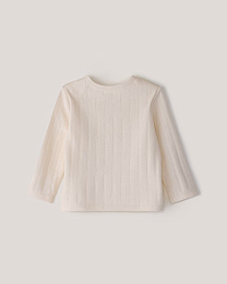 Комплект лонгслив и брюки из фактурной ткани от бренда Anna Leon