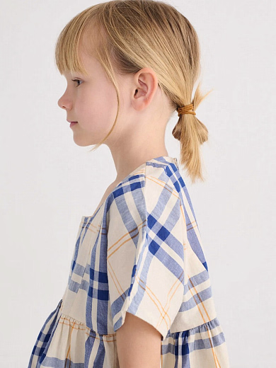 Платье Fun Tartan от бренда Bobo Choses