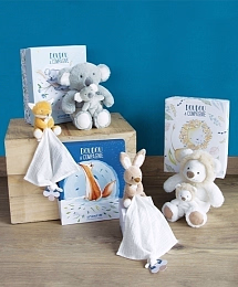 Лисичка с комфортером от бренда Doudou et Compagnie