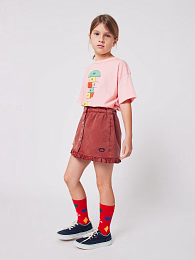 Футболка Hopscotch от бренда Bobo Choses Розовый