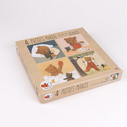 Пазл "Мишка Марсель" от бренда Egmont Toys