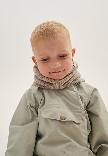 Снуд Crot merino fleece tan beige от бренда Peppihat