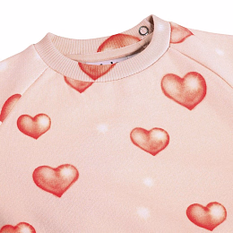 Свитшот Disc Airbrush Hearts от бренда MOLO