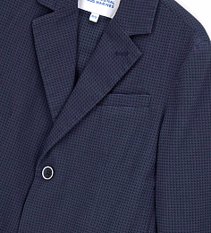 Пиджак Navy с геометрическим принтом от бренда Original Marines