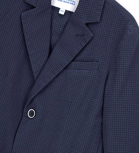 Пиджак Navy с геометрическим принтом от бренда Original Marines