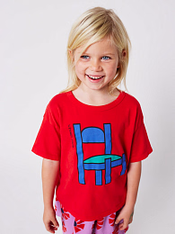 Футболка Chair от бренда Bobo Choses Красный