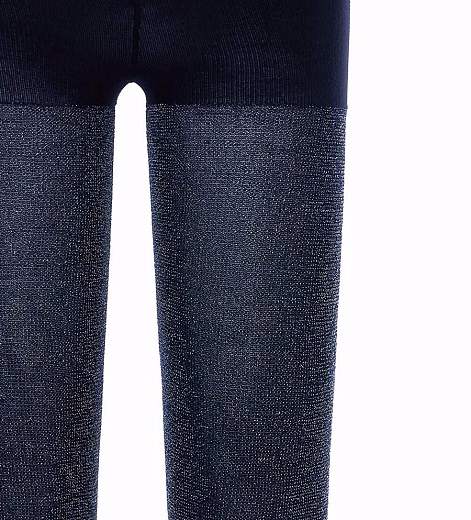 Колготки темно-синие с люрексом от бренда Original Marines