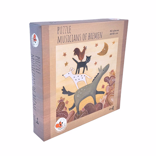Пазл "Бременские музыканты" от бренда Egmont Toys