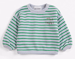 Свитшот Green stripes от бренда Bobo Choses