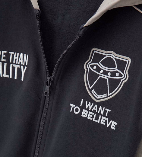 Толстовка I want to believe от бренда Original Marines