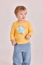 Лонгслив и джоггеры Happy sea creatures от бренда Boboli