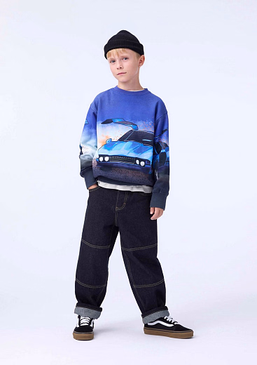 Свитшот Mattis Car Blue от бренда MOLO