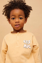 Лонгслив-поло Sand от бренда Sproet & Sprout