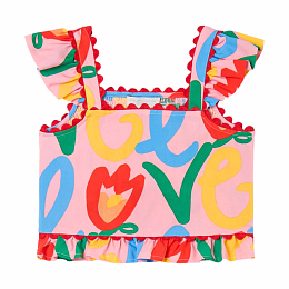 Топ Graphic Love от бренда Stella McCartney kids