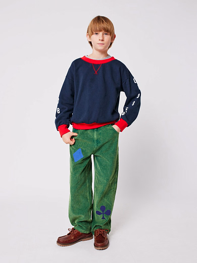 Джинсы Green Bobo Joker от бренда Bobo Choses