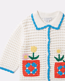 Кардиган Floral Applique от бренда Stella McCartney kids