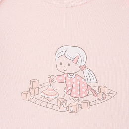 Боди 3 шт White-Pink Toys от бренда Anna Leon