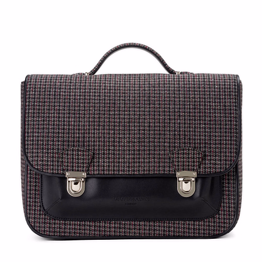 Портфель Boston Plaid серый от бренда Age of Innocence