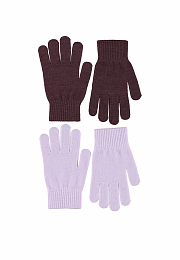 Перчатки 2 пары Kiddy Wool Burgundy от бренда MOLO