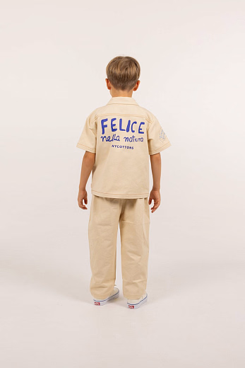 Рубашка ARTSY TREE от бренда Tinycottons