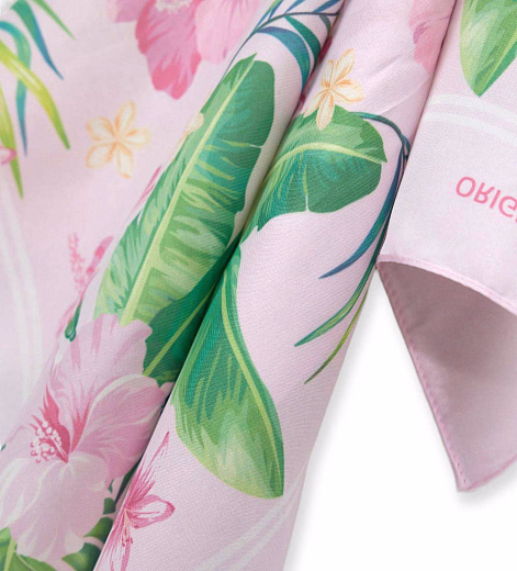 Платок с принтом цветов от бренда Original Marines