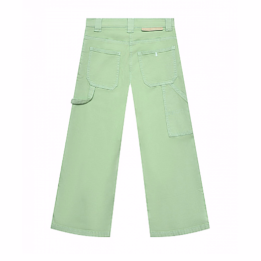 Джинсы мятного цвета от бренда Stella McCartney kids
