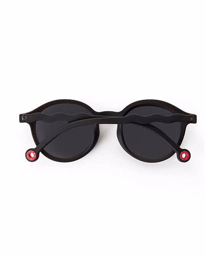 Очки JUNIOR Oval Sunglasses-Classic Olivio-Squid Black от бренда Olivio and Co