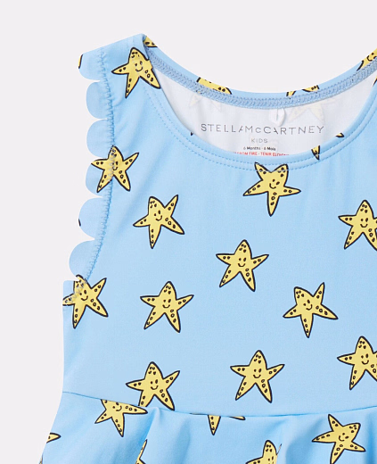 Купальник Smiling Stella Star от бренда Stella McCartney kids