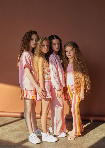 Джинсы Daisies Print от бренда Sproet & Sprout