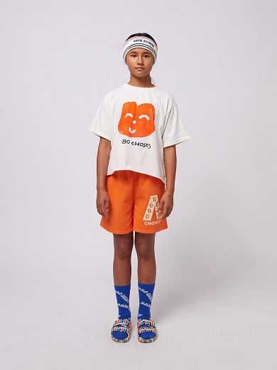 Шорты Orange Podium от бренда Bobo Choses