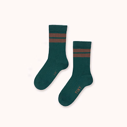 Носки Green STRIPES от бренда Tinycottons