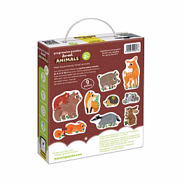 Пазл Лесные животные от бренда Banana Panda