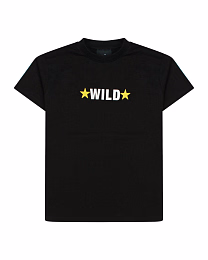 Футболка Wild черного цвета от бренда JOHN RICHMOND Черный