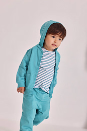 Толстовка на молнии Turquoise от бренда Boboli