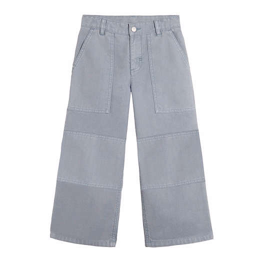Джинсы пепельно-голубого цвета от бренда Stella McCartney kids