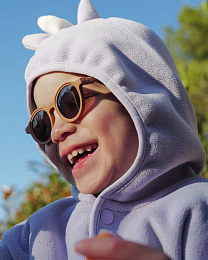 Очки TODDLER Oval Sunglasses-Gelato Summer-Chocolate от бренда Olivio and Co