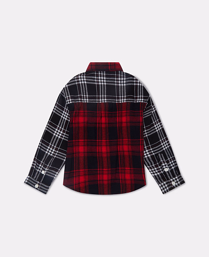 Рубашка Check Print от бренда Stella McCartney kids