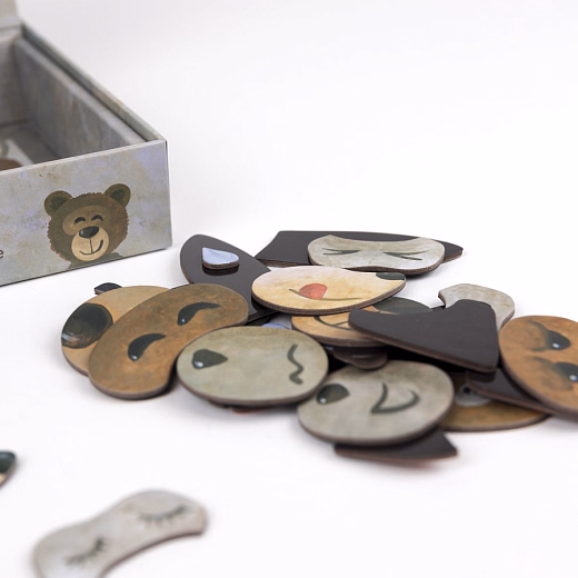 Магнитная игра "Мишкины эмоции" от бренда Egmont Toys