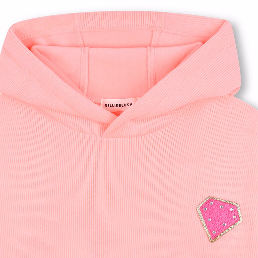 Худи Pink Corduroy от бренда Billieblush