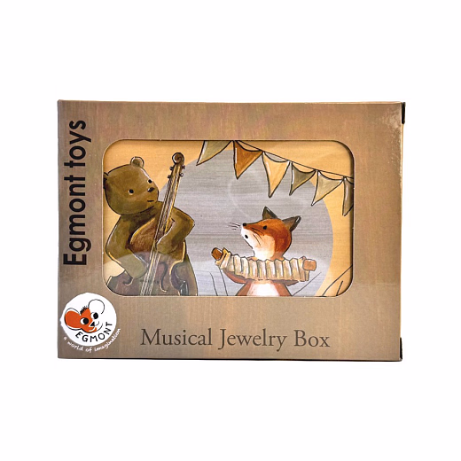 Музыкальная шкатулка "Зверята" от бренда Egmont Toys