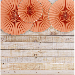 Декоративные круги Оранжевое золото 3 шт от бренда Tim & Puce Factory