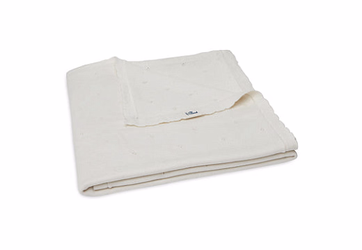 Плед Milk из БИО хлопка от бренда Jollein